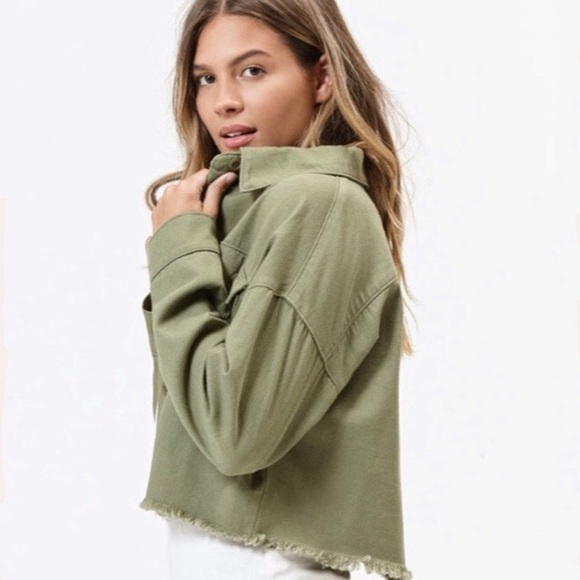 LOTTIE MOSS Cropped Button and Pocket Jacket - Picture 2 of 9